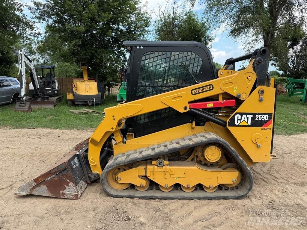 CAT 259D Smykem řízené nakladače