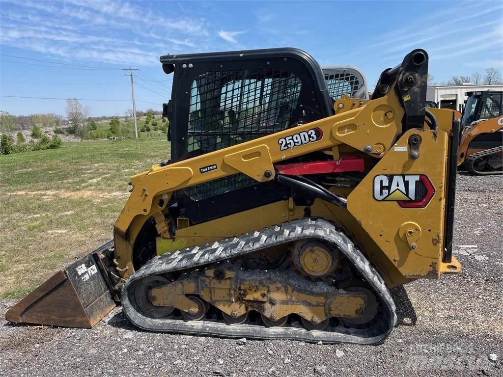 CAT 259D3 Smykem řízené nakladače