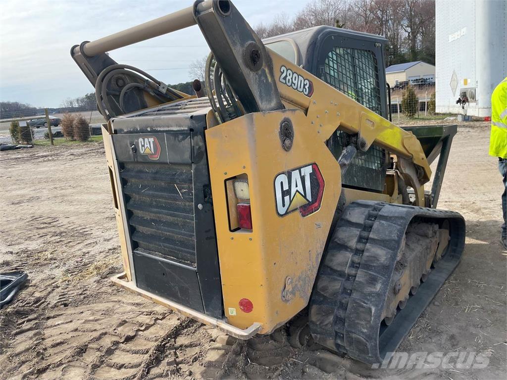 CAT 289D3 Smykem řízené nakladače