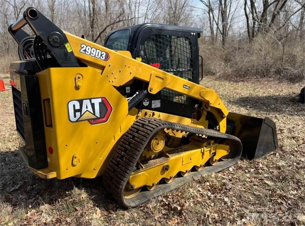 CAT 299D3 Smykem řízené nakladače