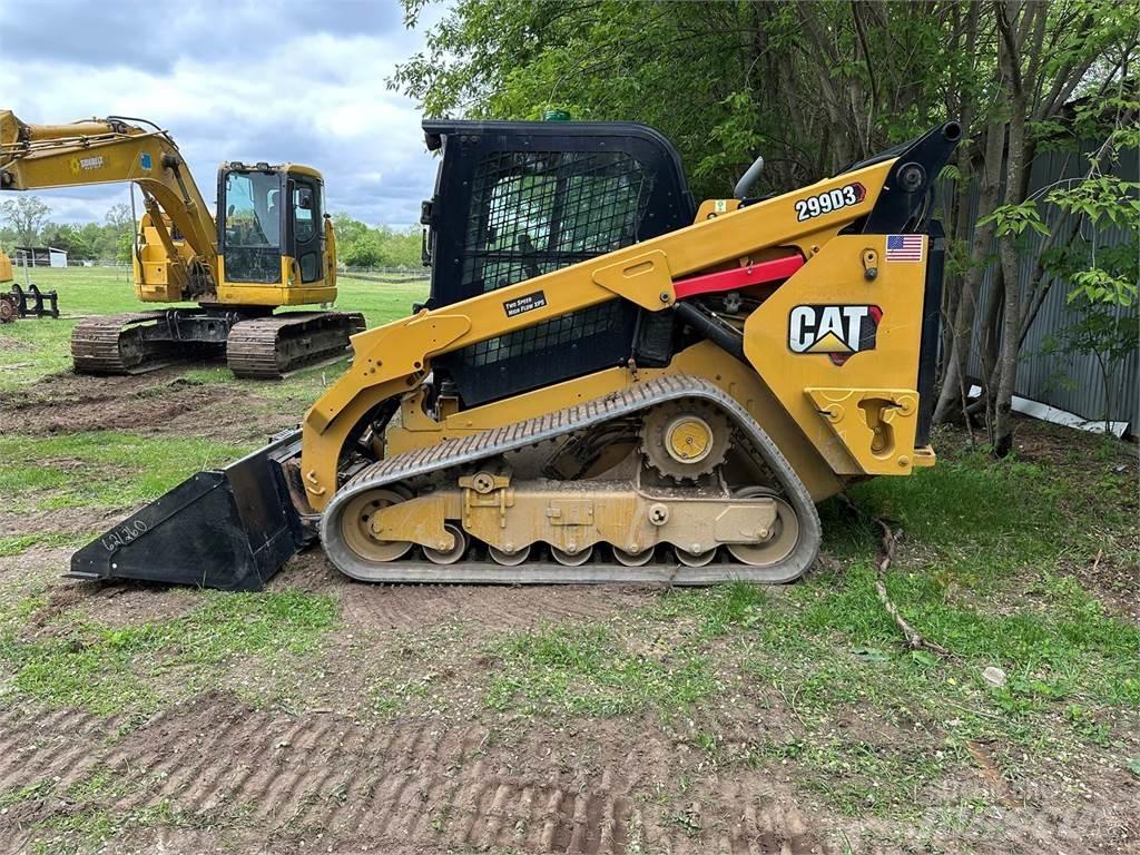 CAT 299D3 Smykem řízené nakladače