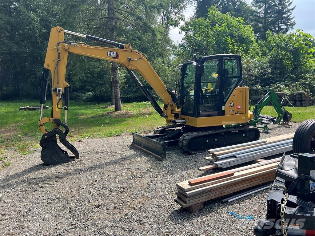 CAT 306CR Pásová rýpadla