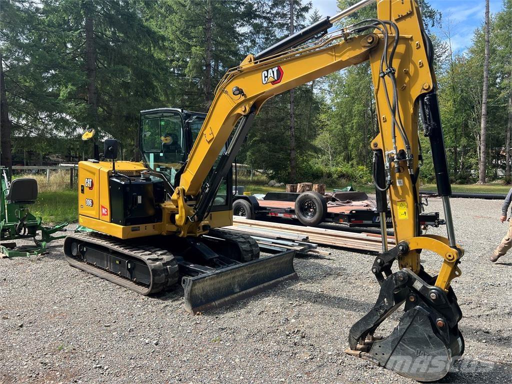 CAT 306CR Pásová rýpadla