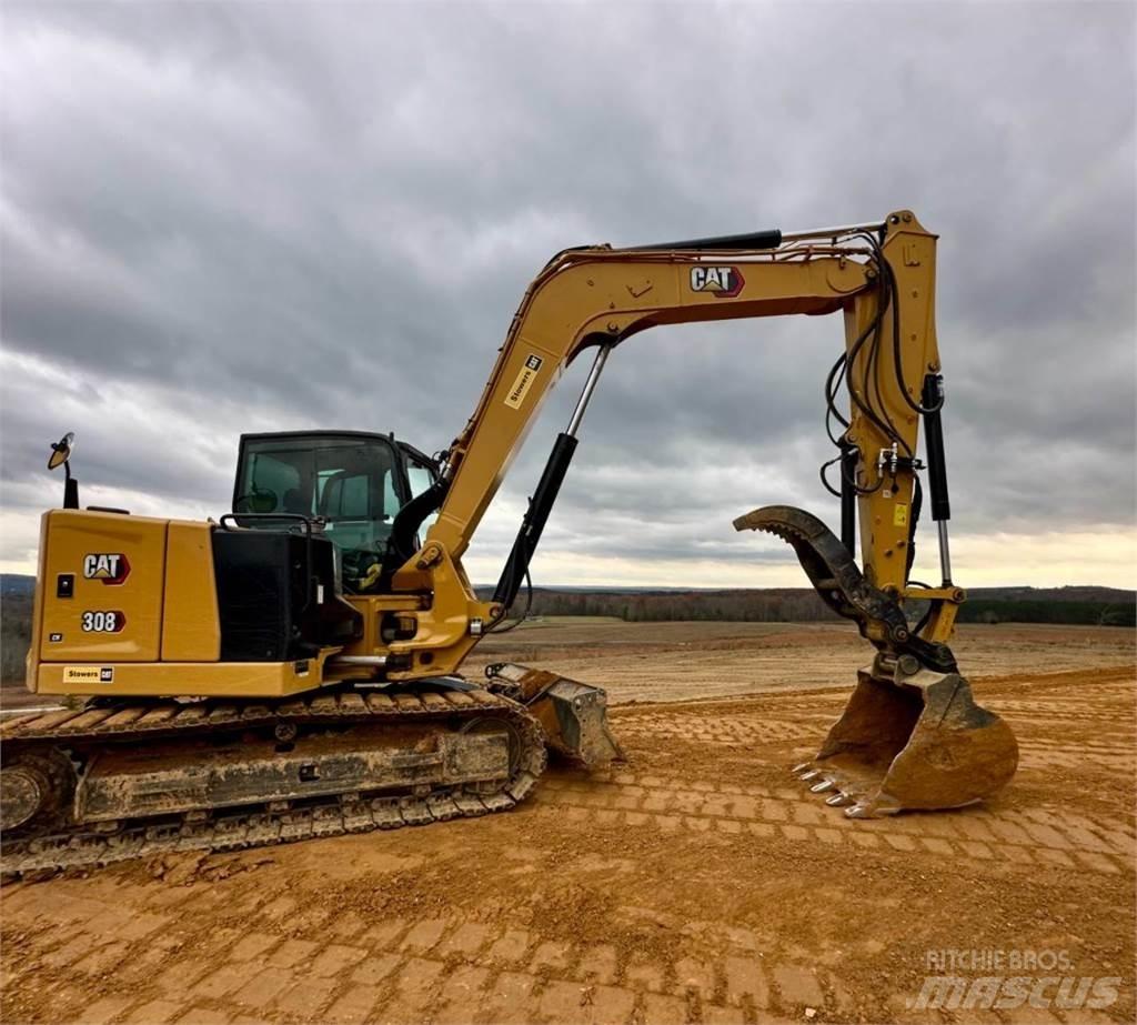 CAT 308CR Pásová rýpadla