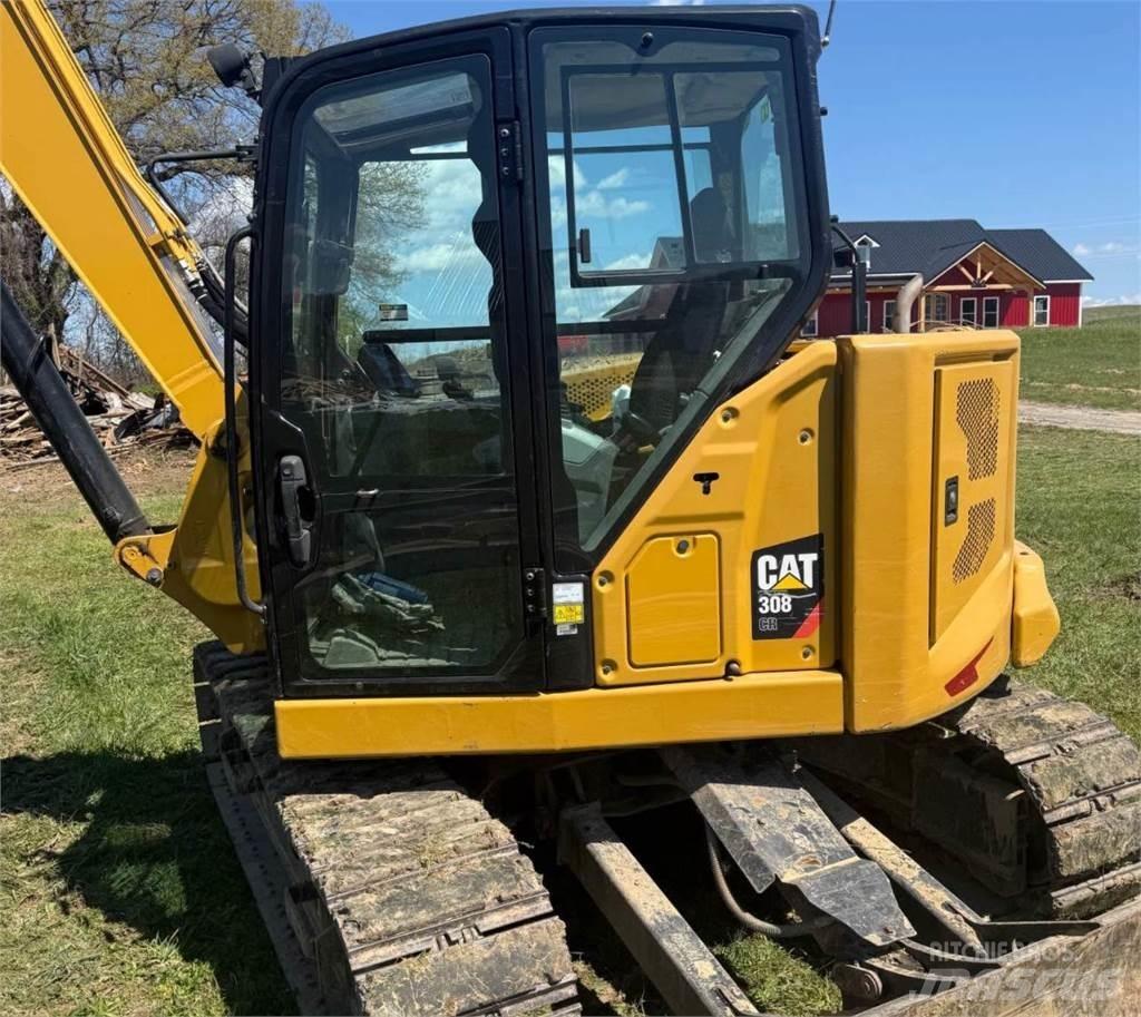 CAT 308CR Pásová rýpadla