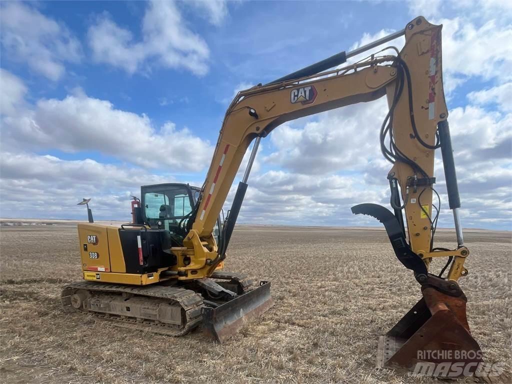 CAT 308CR Pásová rýpadla