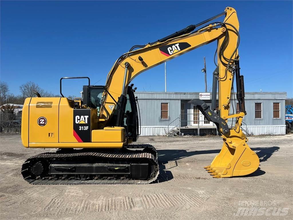 CAT 313FL Pásová rýpadla