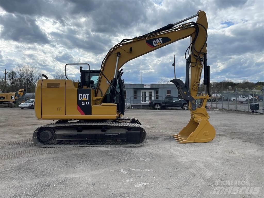 CAT 313FL Pásová rýpadla