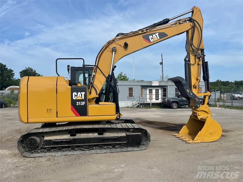 CAT 313FL Pásová rýpadla
