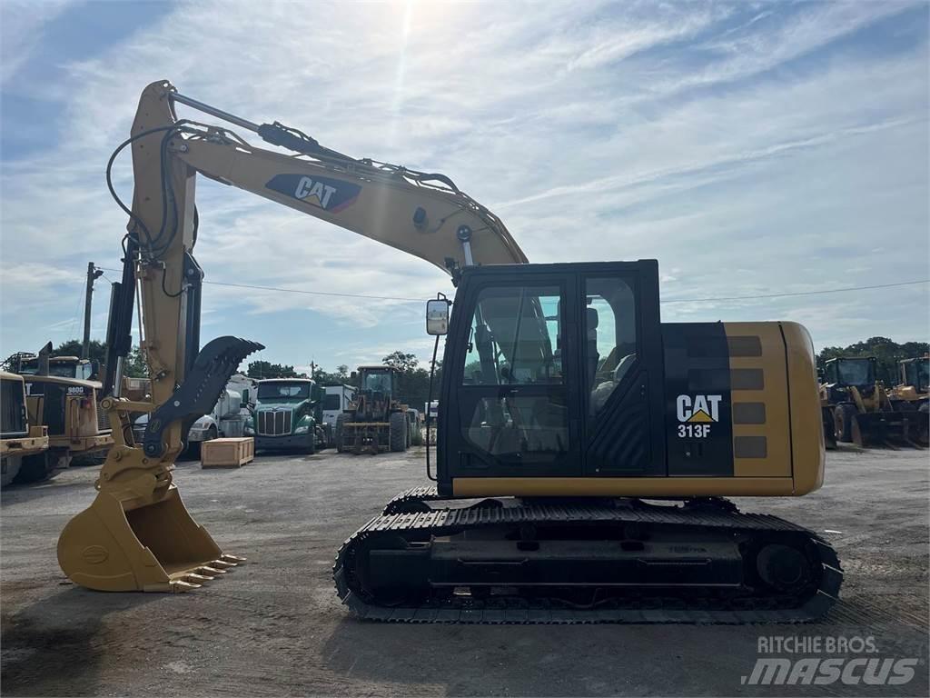 CAT 313FL Pásová rýpadla