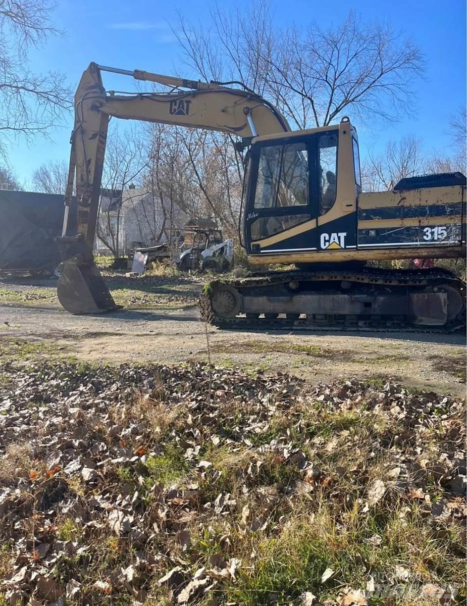 CAT 315 Pásová rýpadla