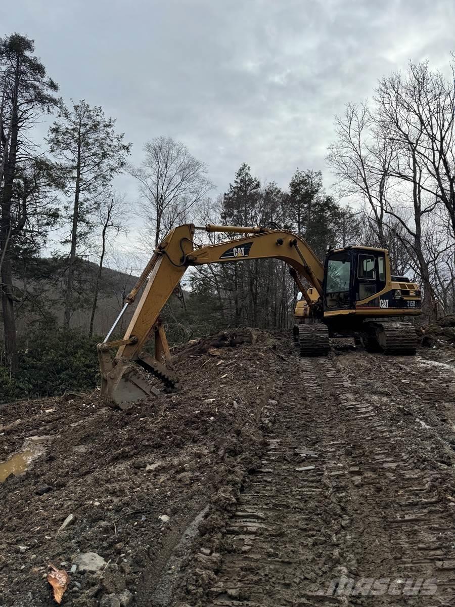 CAT 315BL Pásová rýpadla