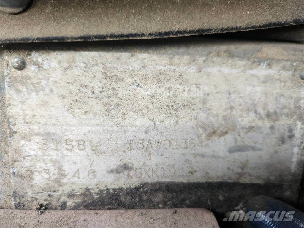 CAT 315BL Pásová rýpadla