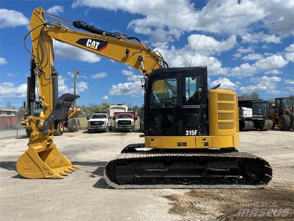 CAT 315FL Pásová rýpadla