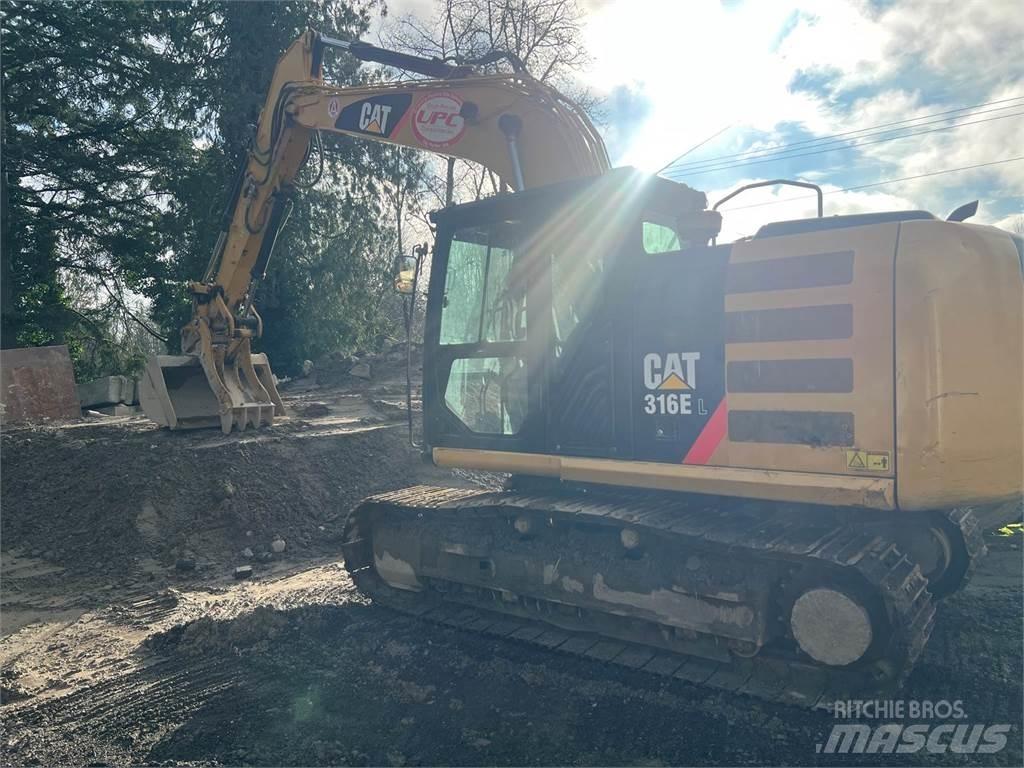 CAT 316 Pásová rýpadla