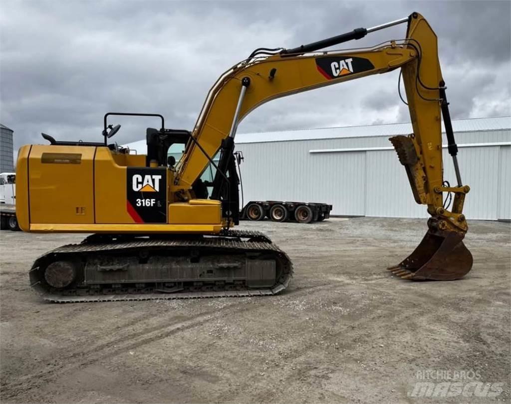 CAT 316FL Pásová rýpadla