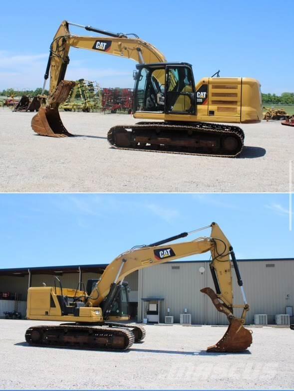 CAT 320 Pásová rýpadla