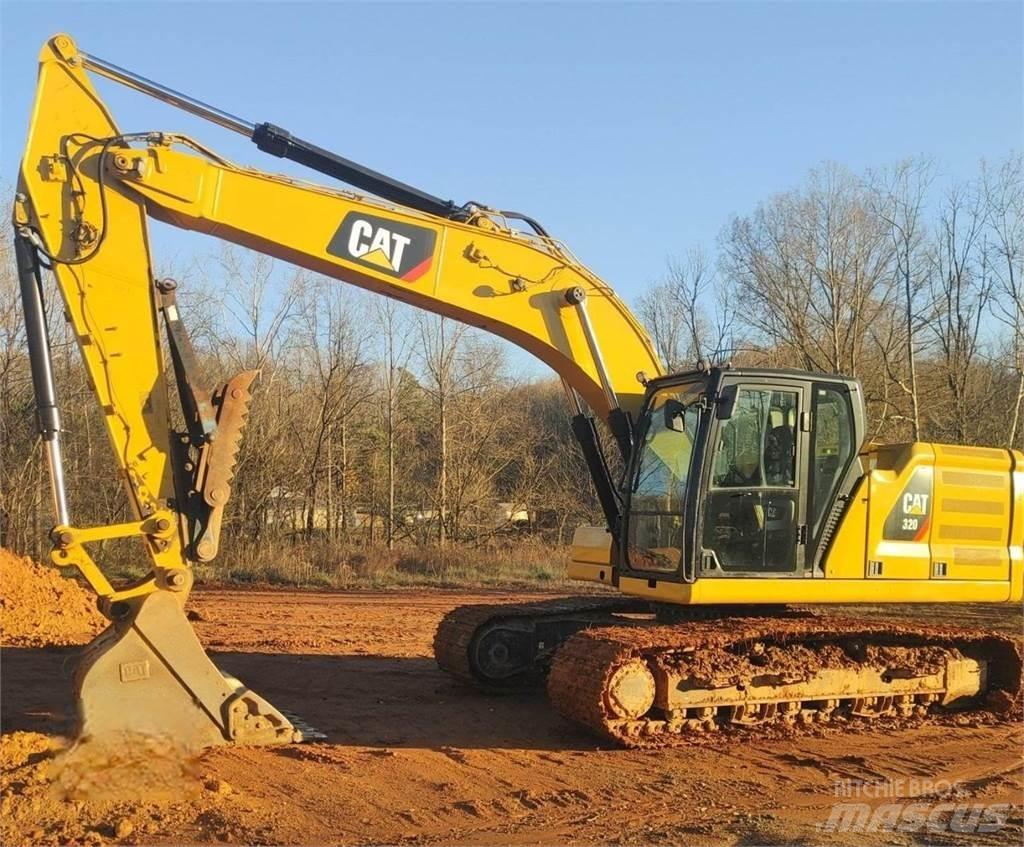 CAT 320 Pásová rýpadla
