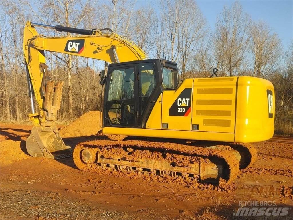 CAT 320 Pásová rýpadla