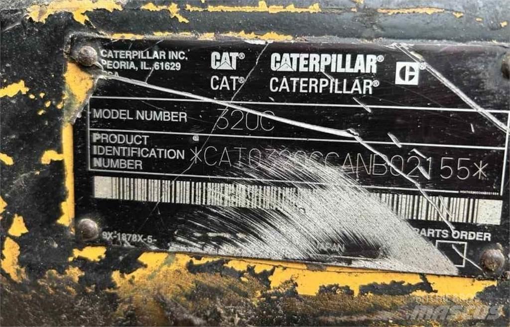 CAT 320C Pásová rýpadla