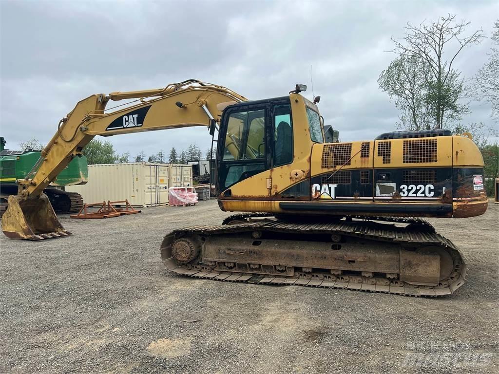 CAT 322C Pásová rýpadla