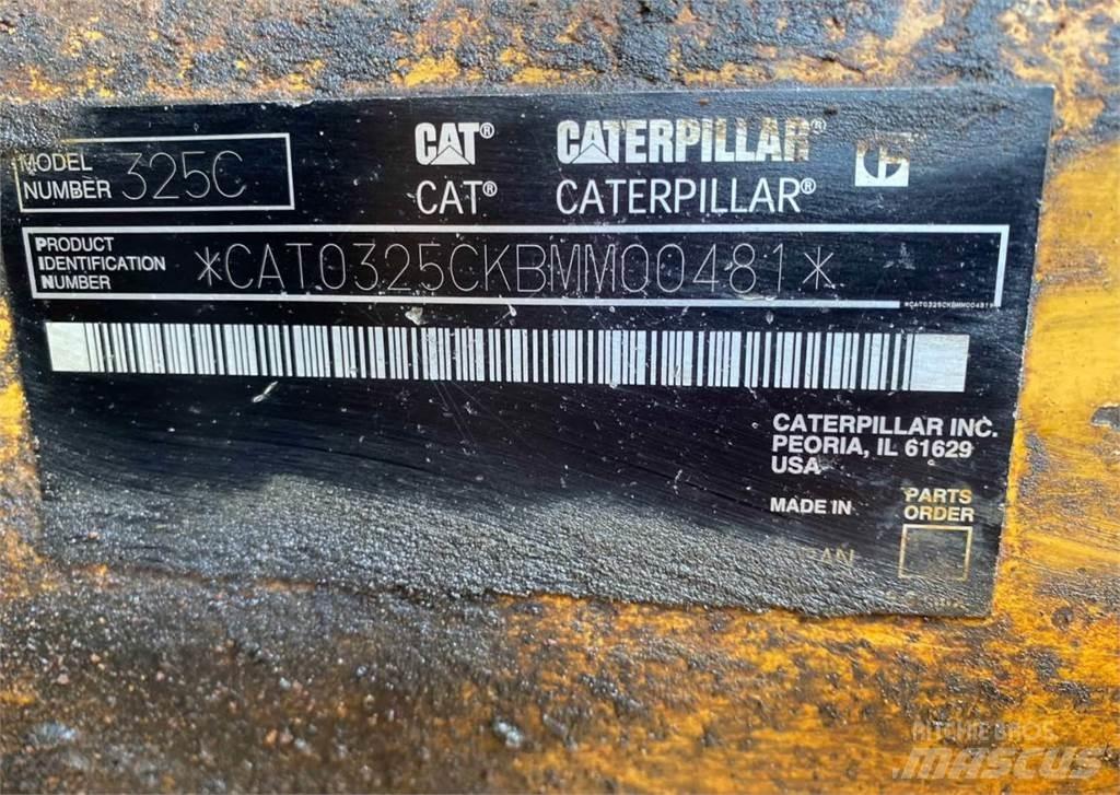 CAT 325C Pásová rýpadla