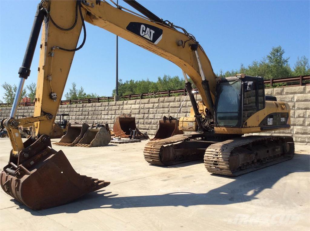 CAT 329DL Pásová rýpadla