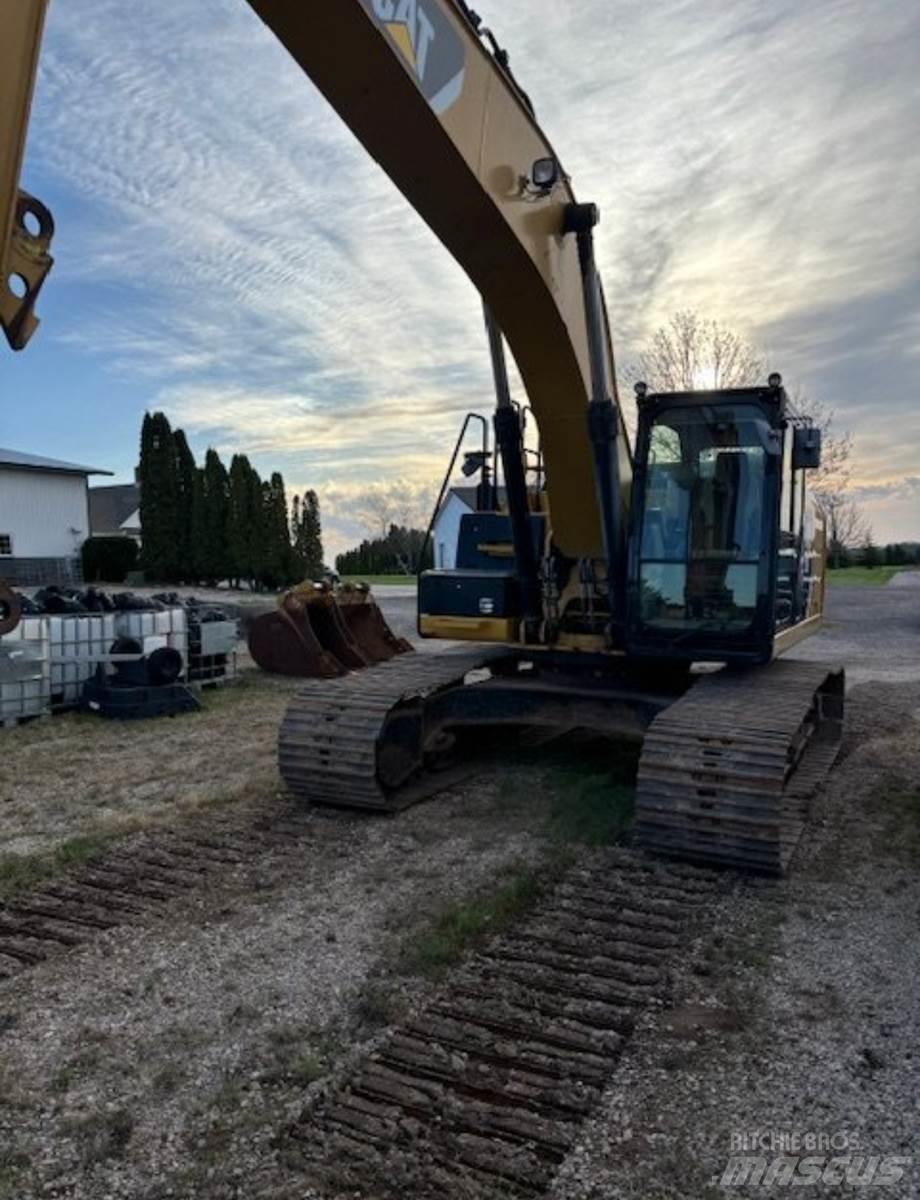 CAT 329EL Pásová rýpadla