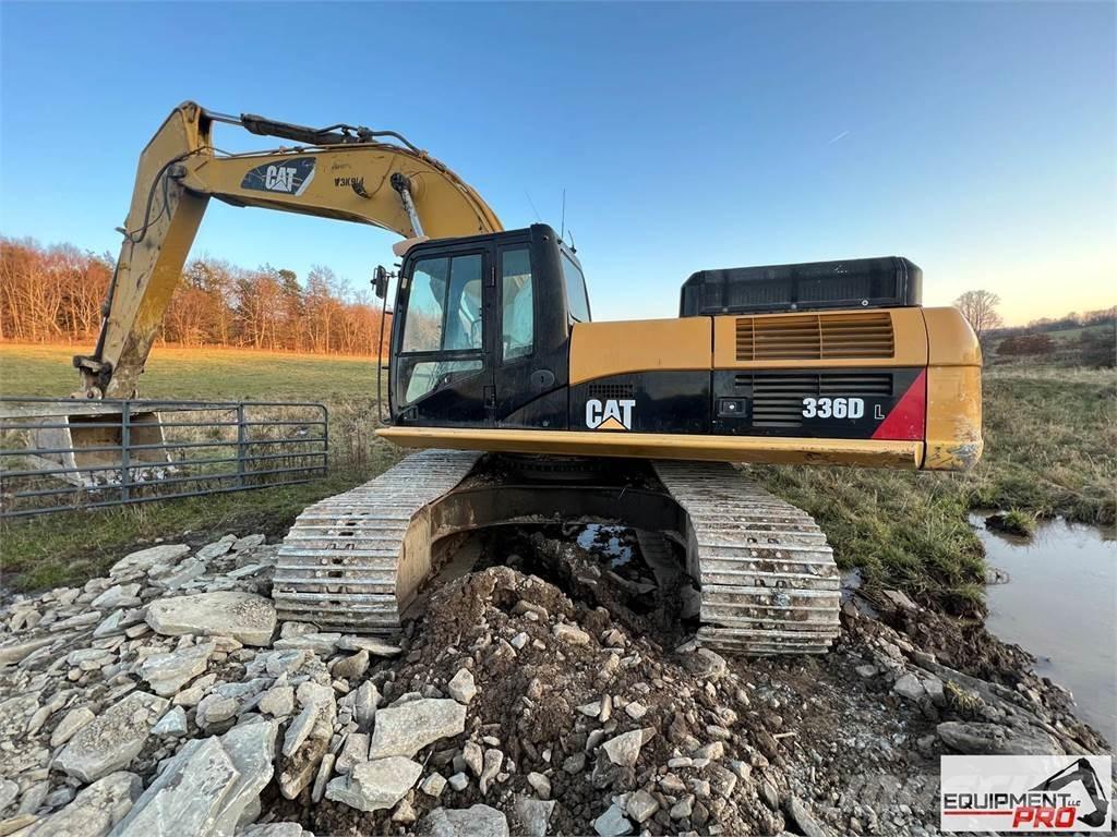 CAT 336DL Pásová rýpadla