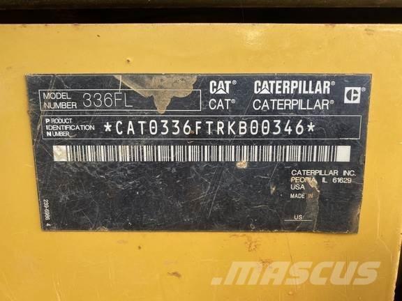 CAT 336FL Pásová rýpadla