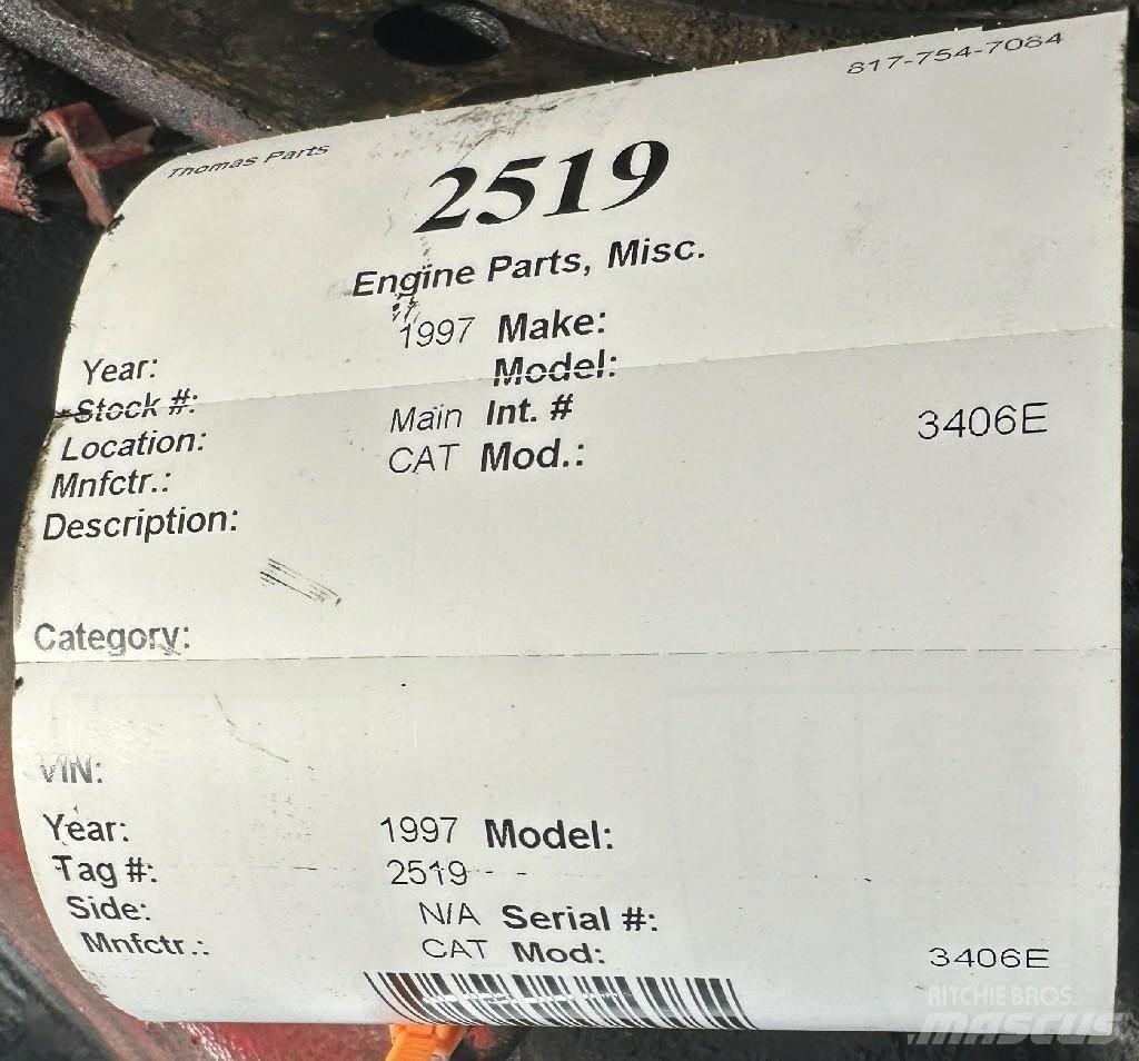 CAT 3406B Doprava – ostatní