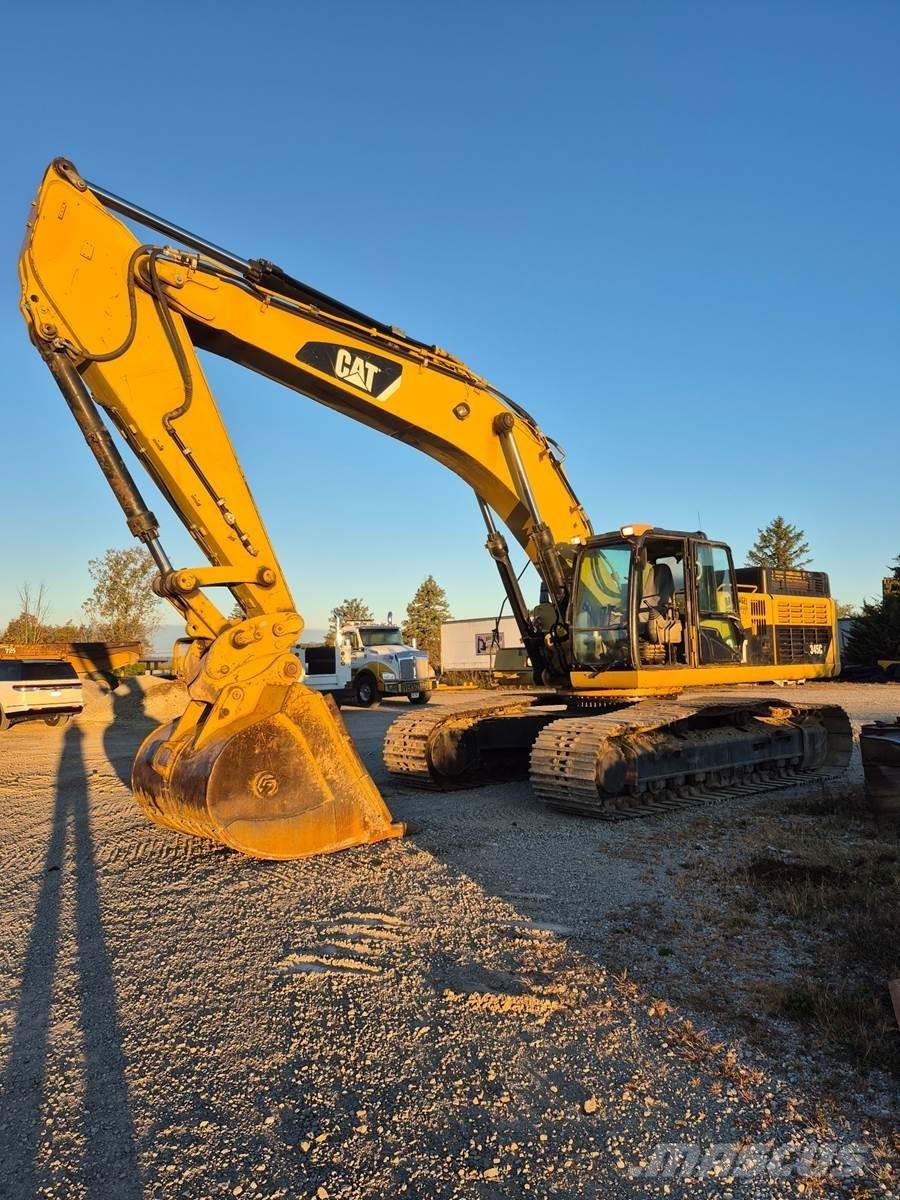 CAT 345C Pásová rýpadla
