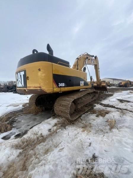 CAT 345D Pásová rýpadla