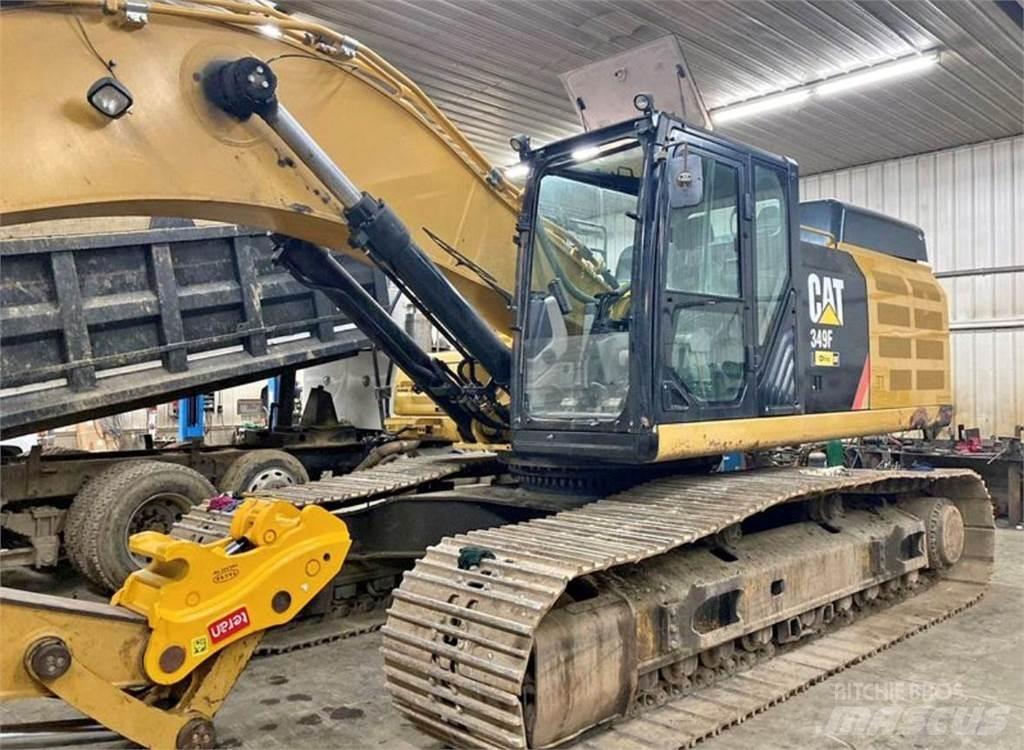 CAT 349 FL Pásová rýpadla