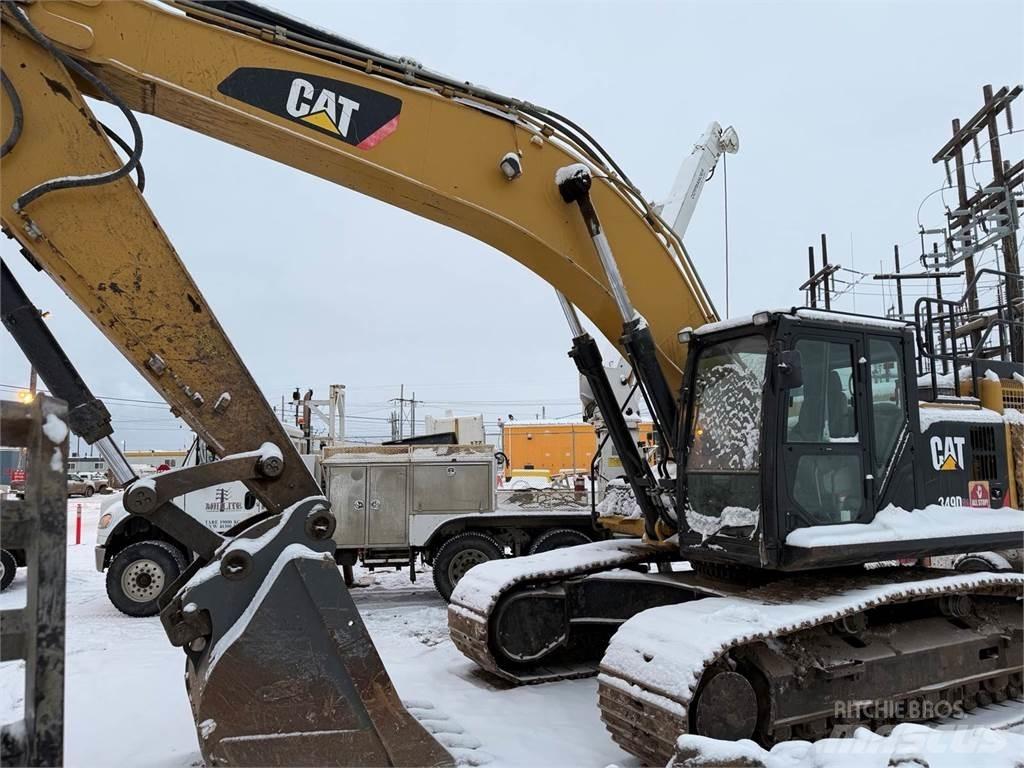 CAT 349D2 Pásová rýpadla