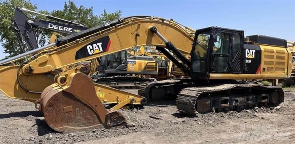 CAT 349F Pásová rýpadla