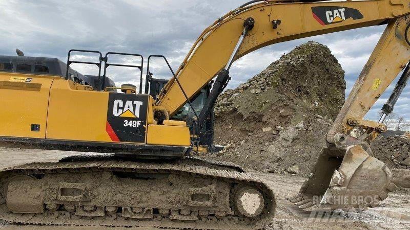 CAT 349FL Pásová rýpadla