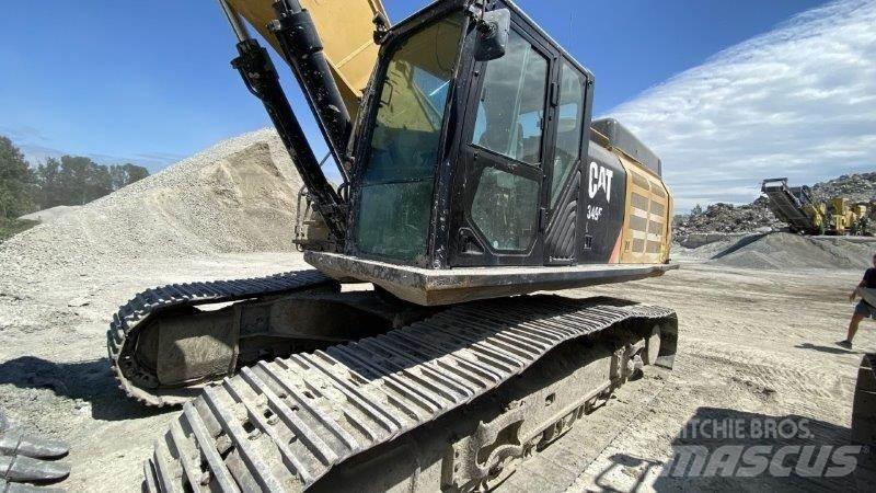 CAT 349FL Pásová rýpadla