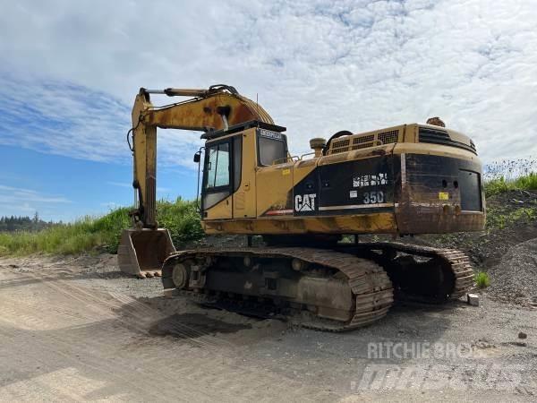 CAT 350L Pásová rýpadla