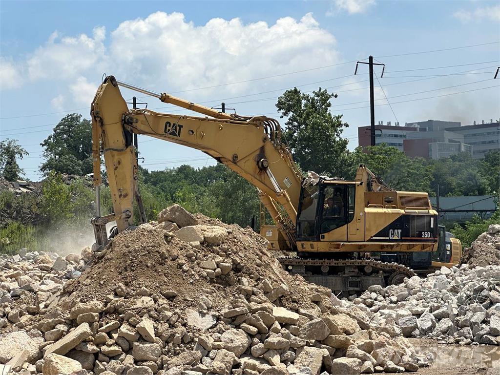 CAT 350L Pásová rýpadla