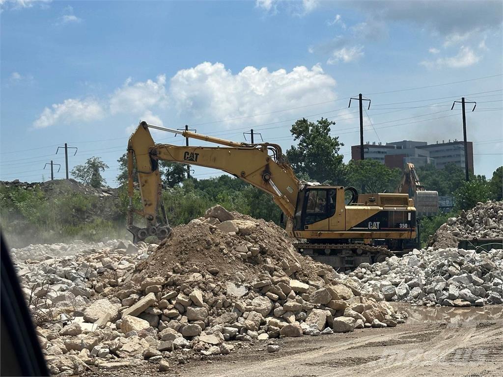 CAT 350L Pásová rýpadla