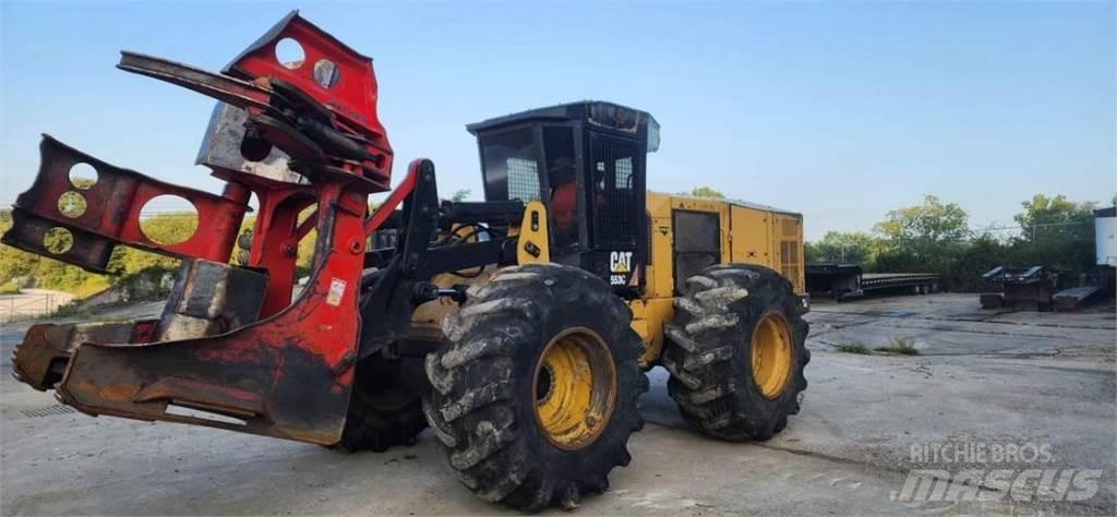 CAT 553C Kácecí harvestory