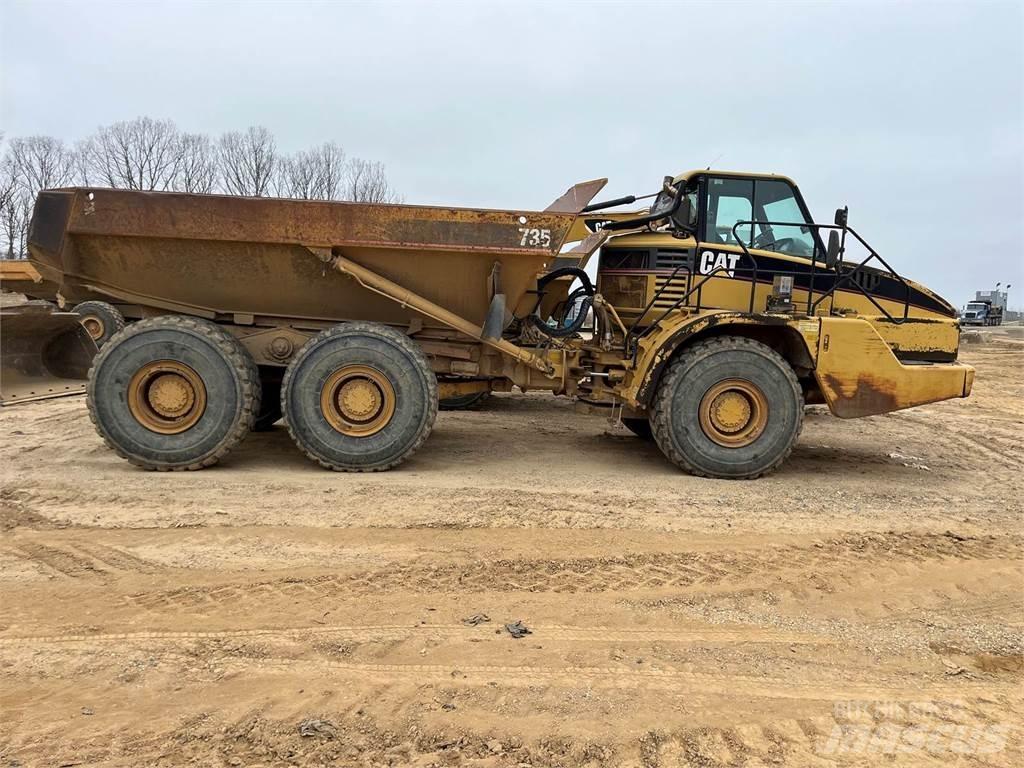 CAT 735 Kloubové dempry