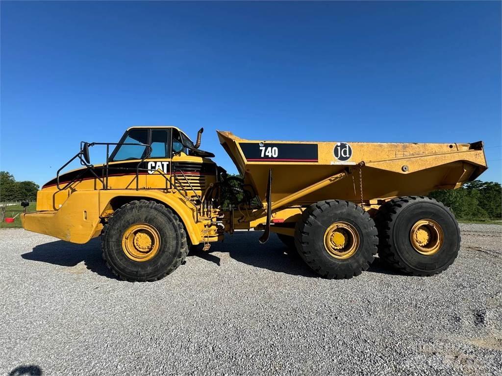 CAT 740 Kloubové dempry