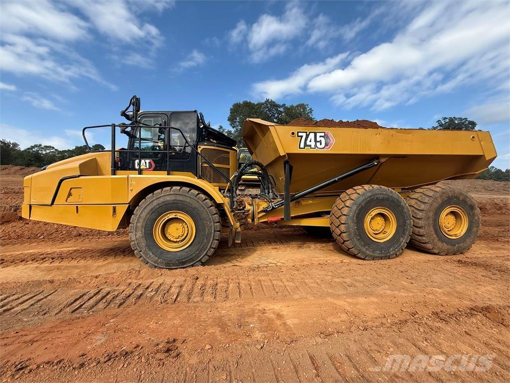 CAT 745 Kloubové dempry
