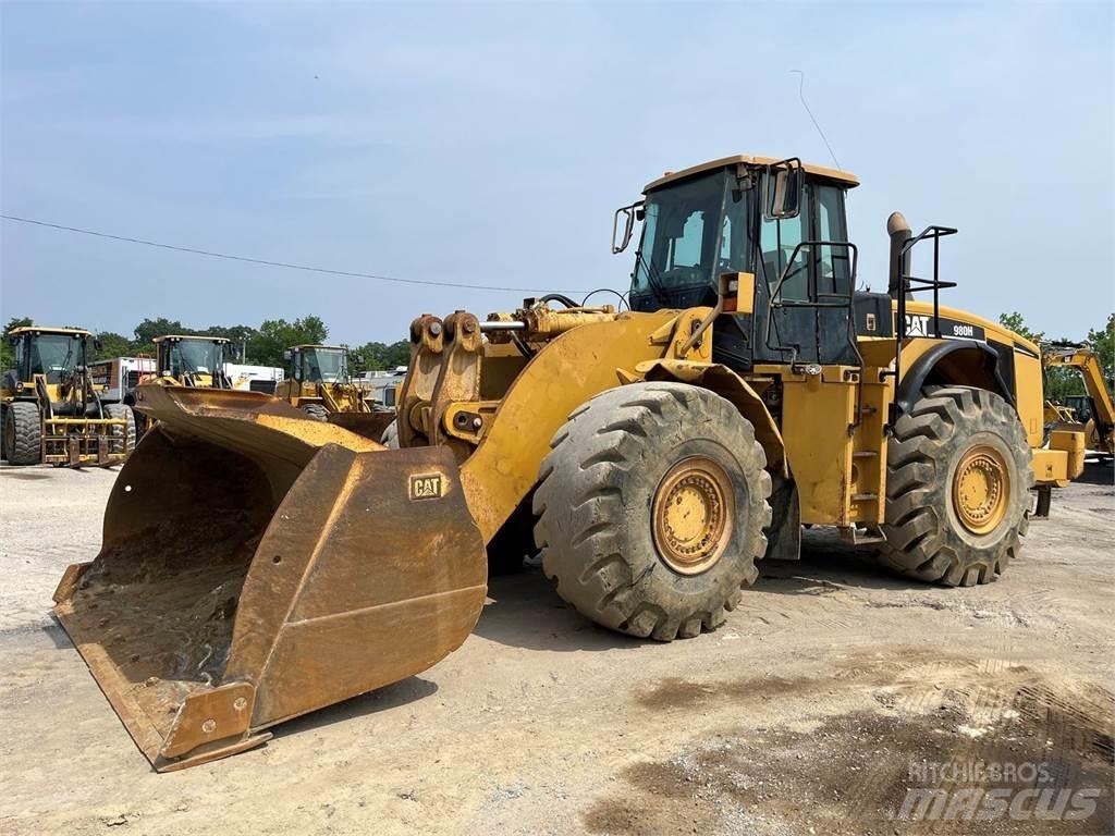 CAT 980H Kolové nakladače