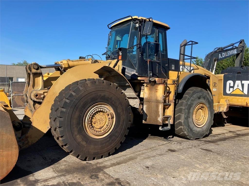 CAT 980H Kolové nakladače