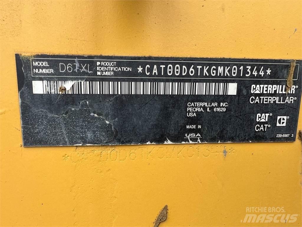 CAT D6T XL Pásové dozery