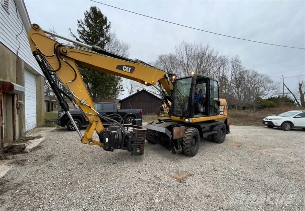 CAT M313D Kolová rýpadla