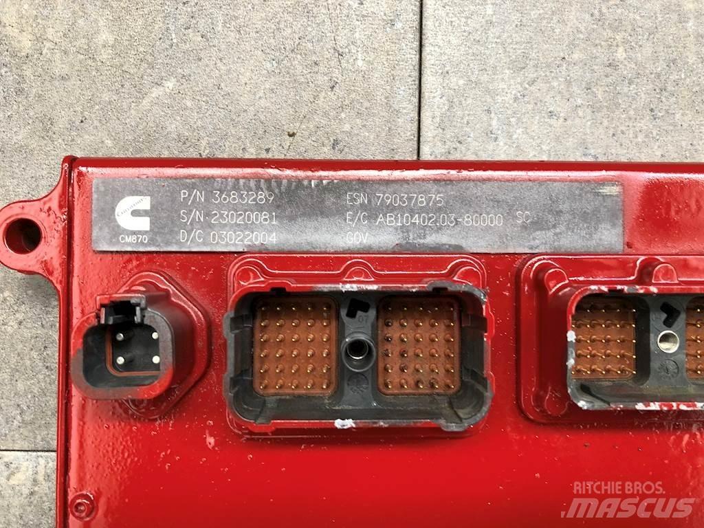 Cummins X15 Elektronika